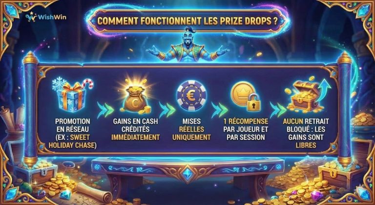 WishWin Casino Prize Drops